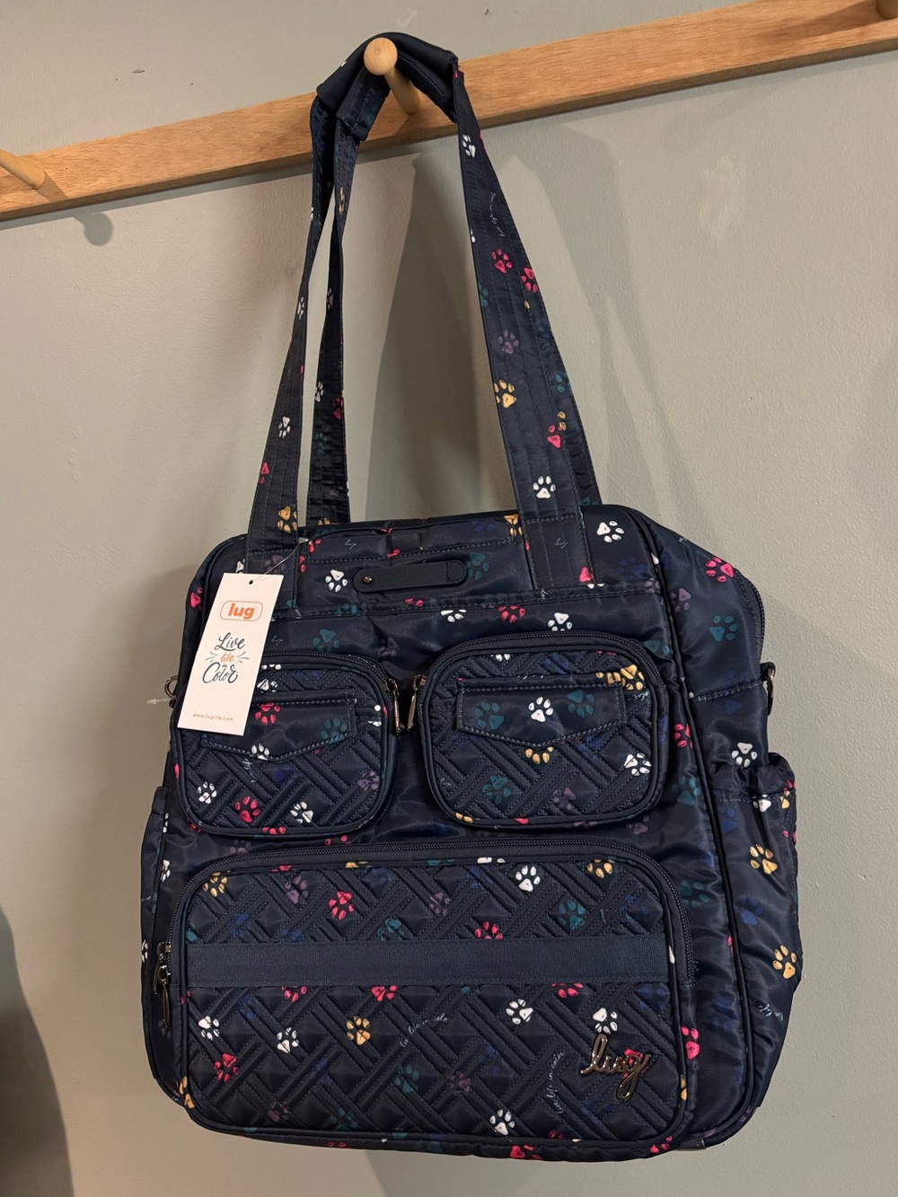 lug Puddle Jumper LE Convertible Tote NWT